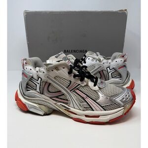 Balenciaga Runner Sneaker White/Red/Black New Season Size 10 US 43 EU